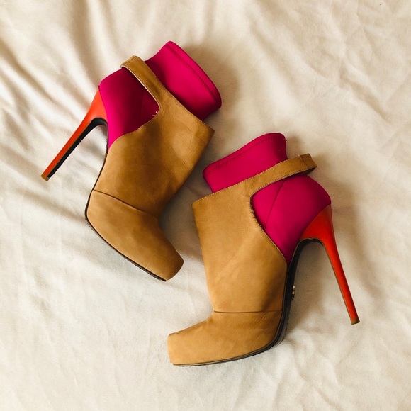 RACHEL Rachel Roy Shoes - Rachel Roy multi colored booties